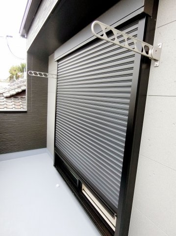 広島市南区堀越2丁目　新築一戸建て(全5棟)のバルコニー|開放的で明るい空間を演出してくれるバルコニーです