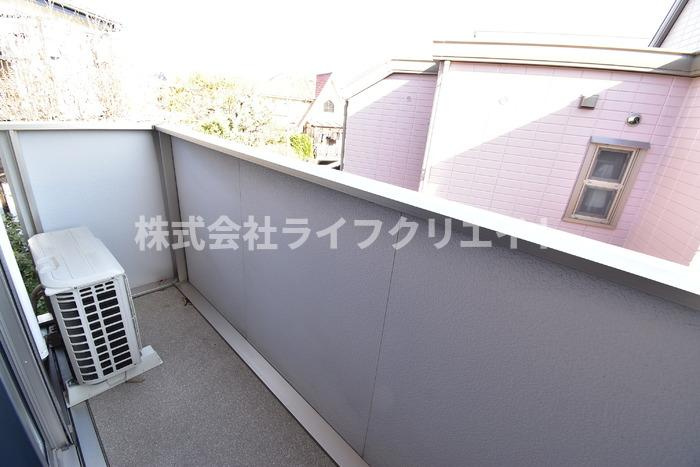 ローズ・クレストのバルコニー