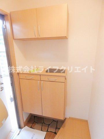 ローズ・クレストの玄関