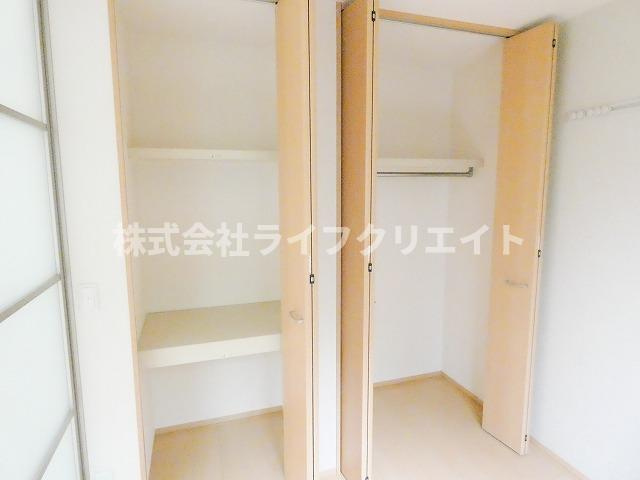 ローズ・クレストの収納