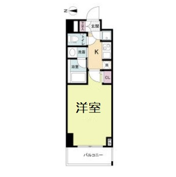 【間取り】 | QCフラット北堀江
