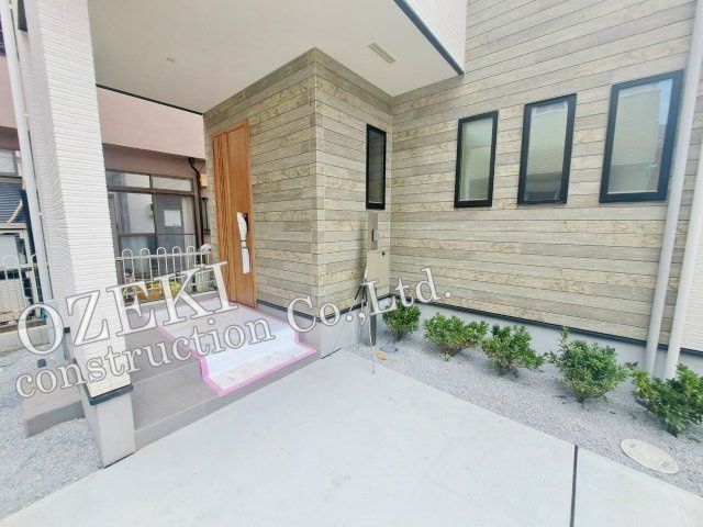 【4号棟】CLEIAS Town～クレアスタウン～越谷市東大沢2丁目のエントランス