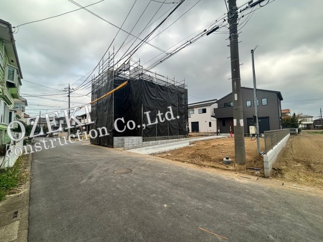 【7号棟】CLEIAS Town～クレアスタウン～越谷市東大沢2丁目の前面道路含む現地写真