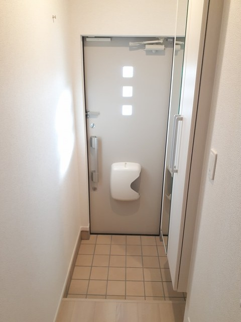 サンヴェール小林Aの玄関