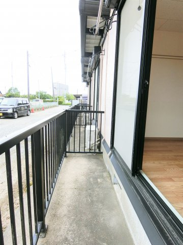 ガーデンハイツSSのバルコニー