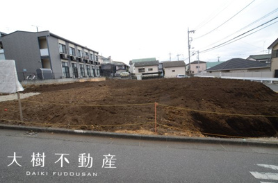 【外観】 | 海老名市上今泉４丁目　売地 　全5区画　【仲介手数料無料】 | ※令和6年2月上旬に撮影
