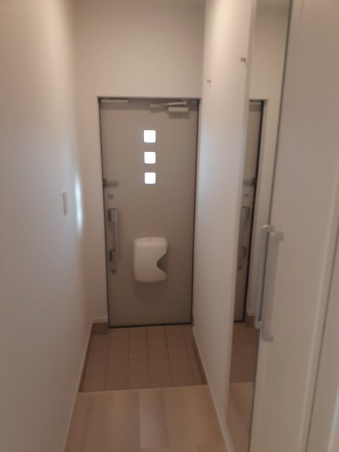 サンヴェール小林Aの玄関