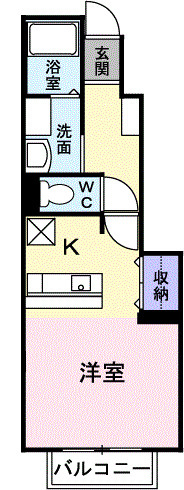 シャン　エルンテの間取り