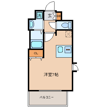 【間取り】 | プレサンス大阪城公園ファーストシート