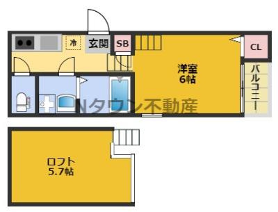 【間取り】 | アミティエフレール神明町 | 間取りです。
