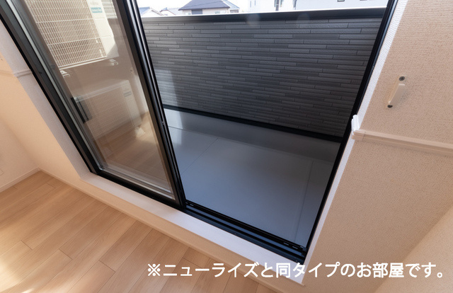 【バルコニー】 | CROSS　FIELD | ニューライズと同タイプのお部屋です。