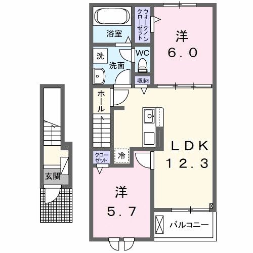 【間取り】 | CROSS　FIELD