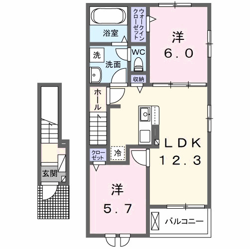 【間取り】 | CROSS　FIELD