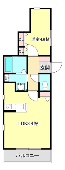 【間取り】 | プーロ・カーサ摩耶