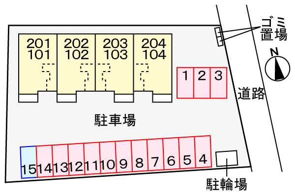 ＭＹ　Ｓｔａｒ　Ｓの駐車場|駐車場