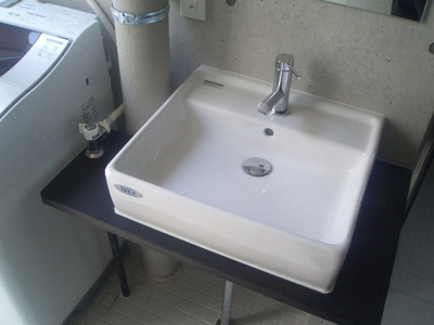 【独立洗面台】 | ハーツミッセル天神橋