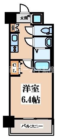 【間取り】 | グランカーサ高井田