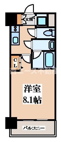 【間取り】 | グランカーサ高井田