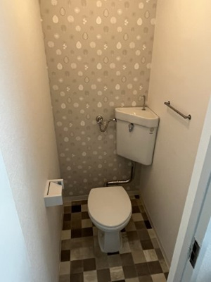 【トイレ】 | マンション入福 | ポップで可愛いトイレです♪