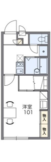 【間取り】 | レオパレスB&T | 画像2