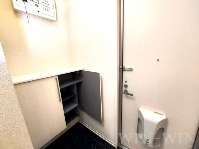 プレジール多米の玄関