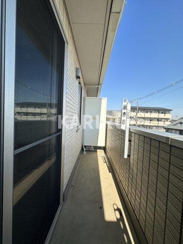 ハナミズキのバルコニー