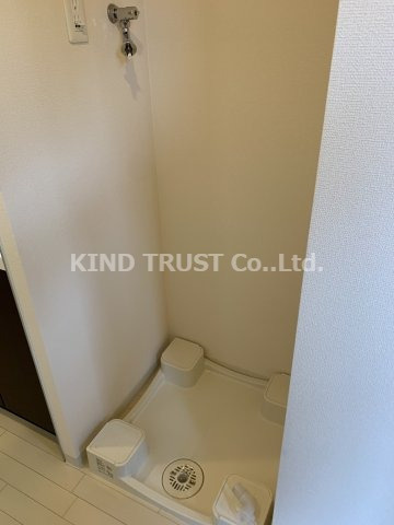 エステムコート梅田・天神橋IIグラシオの設備|室内洗濯機置き場です