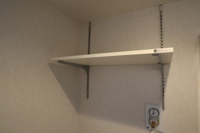 ハーベスト東市川の収納|洗剤・バスタオルを置くのに便利