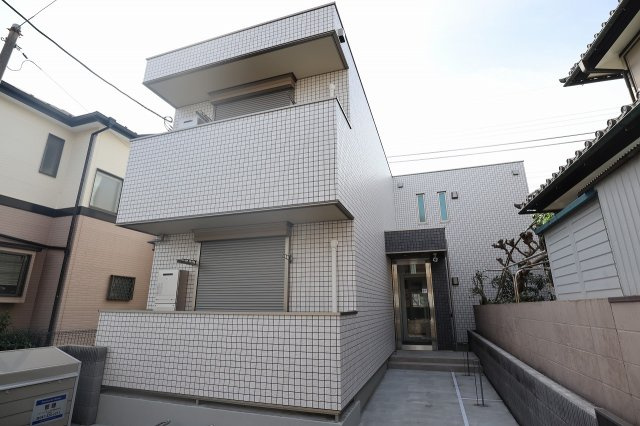 ハーベスト東市川の外観|きれいな外観です