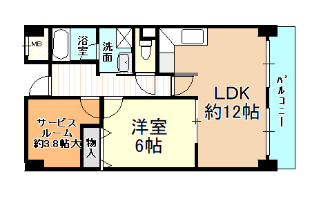 【間取り】 | パレフルール