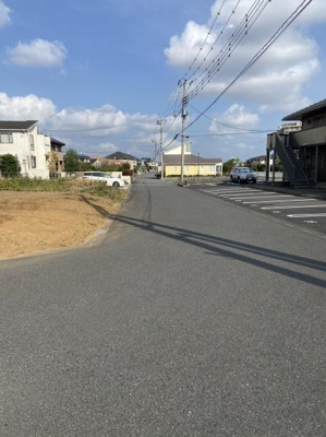 【前面道路含む現地写真】 | つくばみらい市紫峰が丘1丁目　