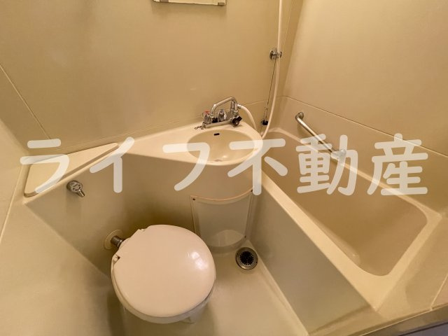 西光園の浴室|日々の疲れを癒すお風呂付です