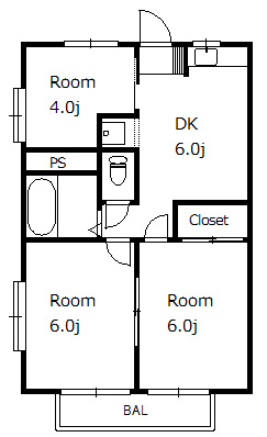 【外観】 | コーポ日和３