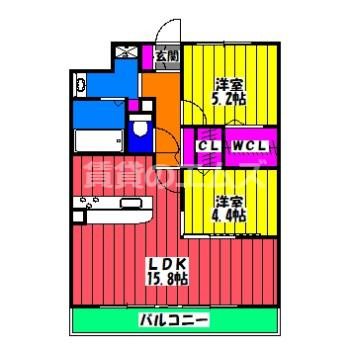 【間取り】 | エルグランド博多の杜 | エルグランド博多の杜の間取り
