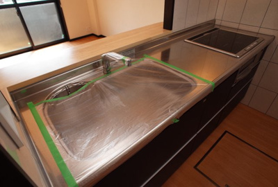 【キッチン】 | コーポサカシタＣ棟 | IHシステムキッチン