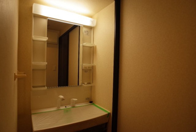 【独立洗面台】 | コーポサカシタＣ棟 | シャンプー＆ドレッサー