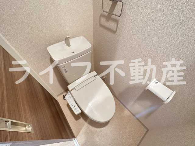 Luxe布施北Ⅰのトイレ|清潔感のあるトイレです