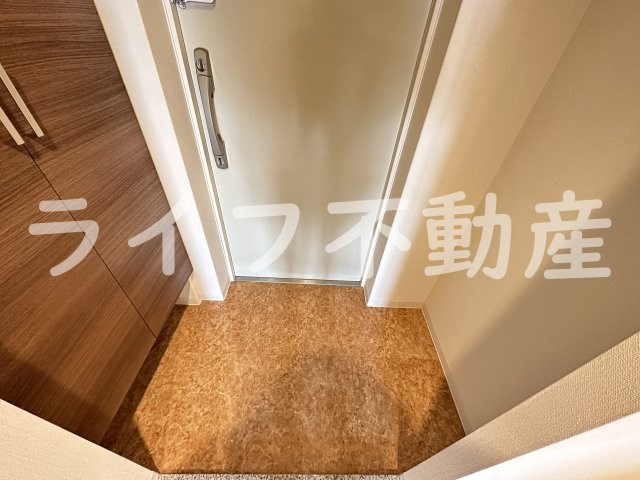 Luxe布施北Ⅰの玄関|明るい玄関です