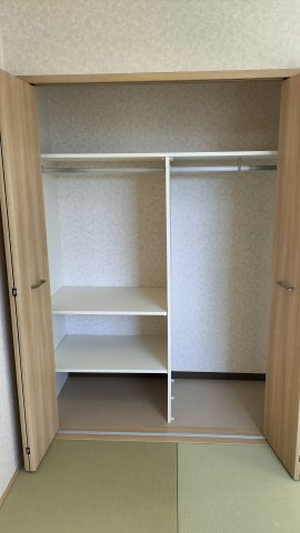 広野ハイツの収納|専用の収納スペースです