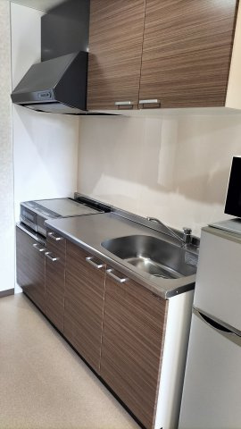 広野ハイツのキッチン|きれいなキッチンです