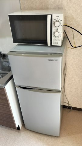 広野ハイツの設備|冷蔵庫、電子レンジ付