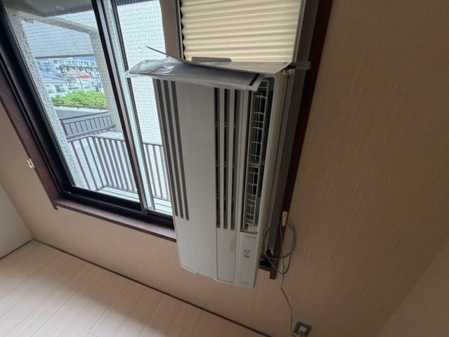 山本マンションのバルコニー