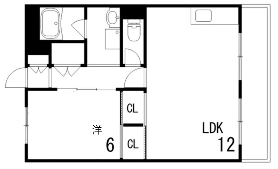 山本マンションの間取り