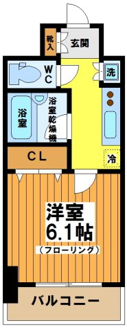 【間取り】 | シンシア幡ヶ谷