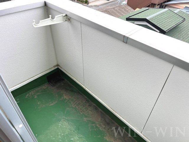 コスモベルテのバルコニー