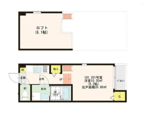 【間取り】