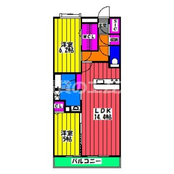 【間取り】 | THE SQUARE・Royal Terrace | THE SQUARE・Royal Terraceの間取り