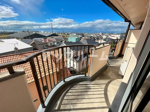 キャッスルプラザのバルコニー