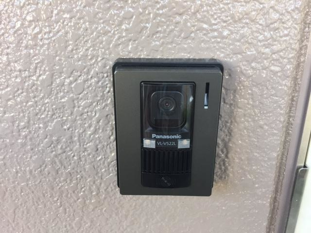 メゾン藤島のセキュリティ|カメラ付インターホン(イメージ)