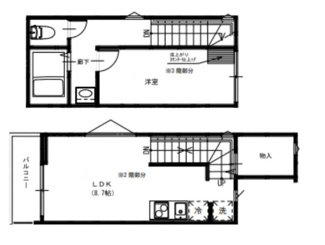 【間取り】 | MELDIA鐘ヶ淵